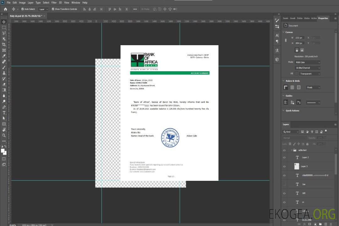 Bénin , BankofAfrica , reference template